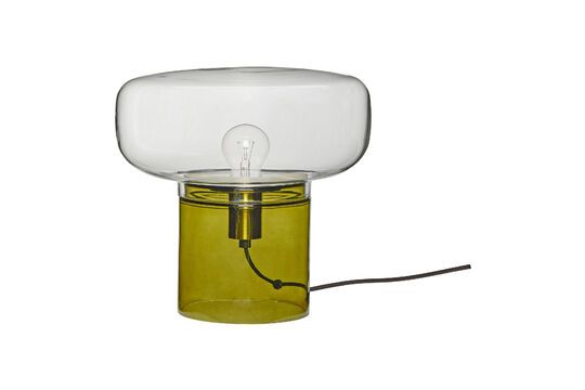 Lampada da tavolo Crave in vetro kaki