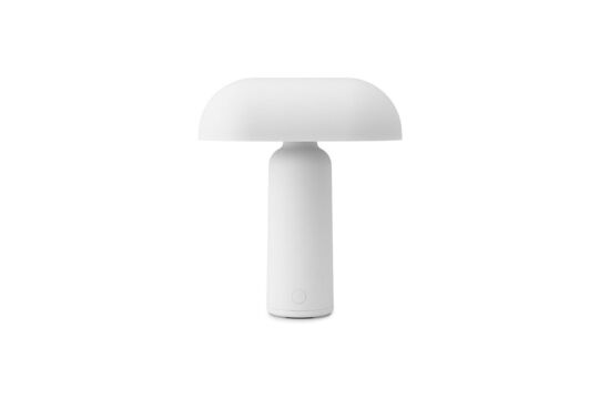 lampada da tavolo in acrilico bianco Porta Foto ritagliata