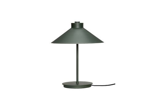 Lampada da tavolo in ferro verde Shape Foto ritagliata