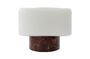 Miniatura Lampada da tavolo in marmo marrone Neat Foto ritagliata
