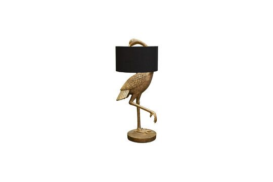 Lampada da tavolo in resina di rame Cavaliere d'Italia