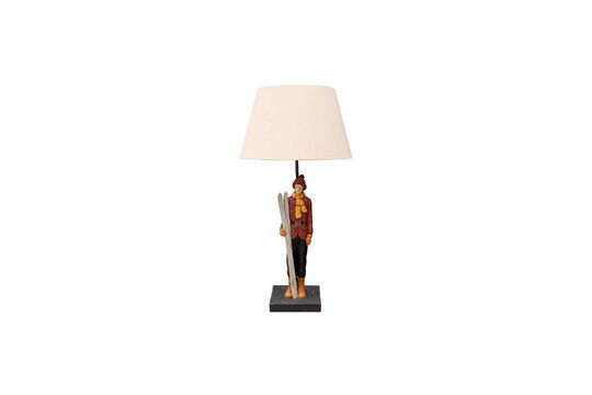 Lampada da tavolo in resina multicolore Skier