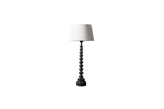 Lampada da tavolo Vertebra in alluminio marrone