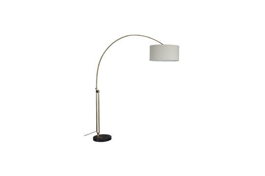 Lampada da terra in ferro beige Archie Foto ritagliata