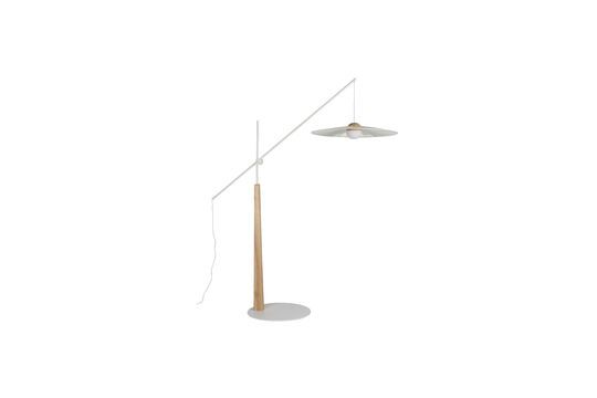 Lampada da terra in ferro beige Belle Foto ritagliata