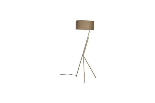 Lampada da terra in ferro beige Murphy Foto ritagliata