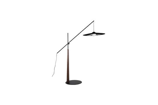 Lampada da terra in ferro nero Belle Foto ritagliata