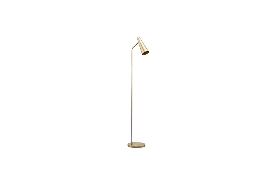 Lampada da terra Precise in ottone dorato House Doctor