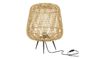 Miniatura Lampada di bambù beige Moza Foto ritagliata
