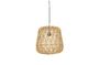 Miniatura Lampada in bambù beige Moza Foto ritagliata