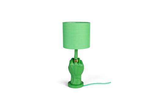Lampada in resina verde What If Foto ritagliata