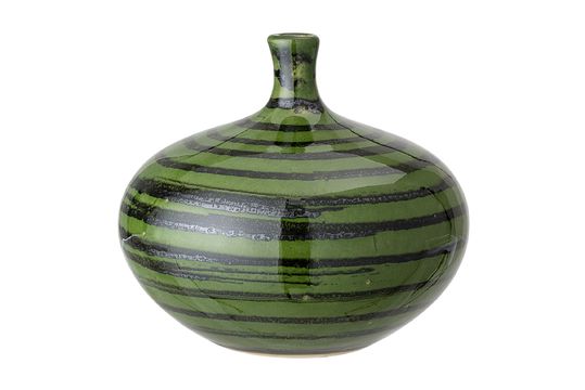 Landroff Vaso in gres verde