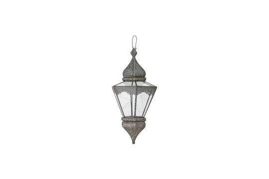 Lanterna in vetro grigio Isabell Foto ritagliata