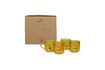 Miniatura Lasi scatola da 4 gialle Tazzine per espresso 4
