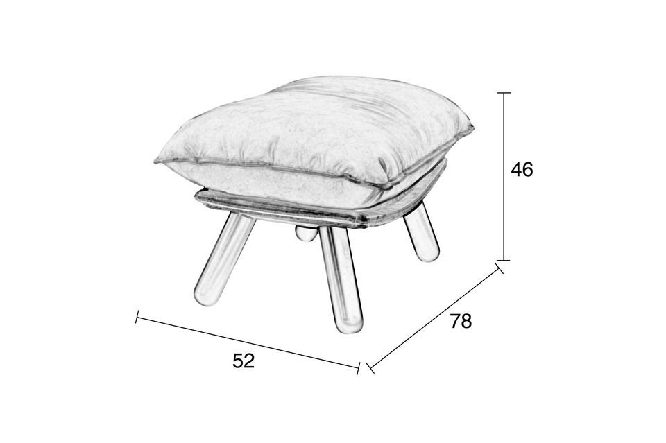 Lazy Sack Pouf grigio chiaro - 8