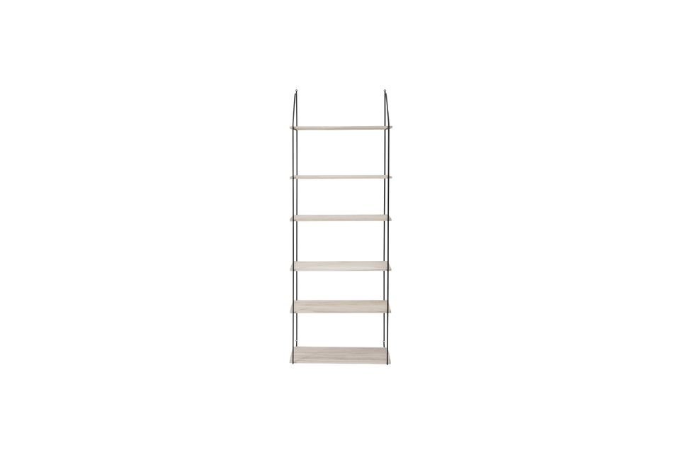 Lea scaffale a paulownia naturale Bloomingville