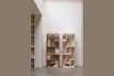 Miniatura Libreria in legno massiccio di rovere beige Seven 4