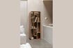 Miniatura Libreria in legno massiccio di rovere marrone Seven 1