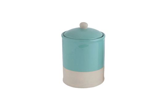 Mantet Vaso con coperchio Blue