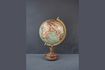 Miniatura Mappa del mondo di Riverie Vintage in legno a base di legno 1