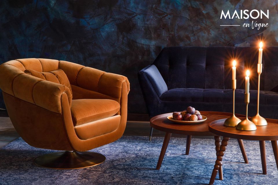 La Member Whisky Lounge Chair è perfetta per creare un\'atmosfera accogliente e calda in casa