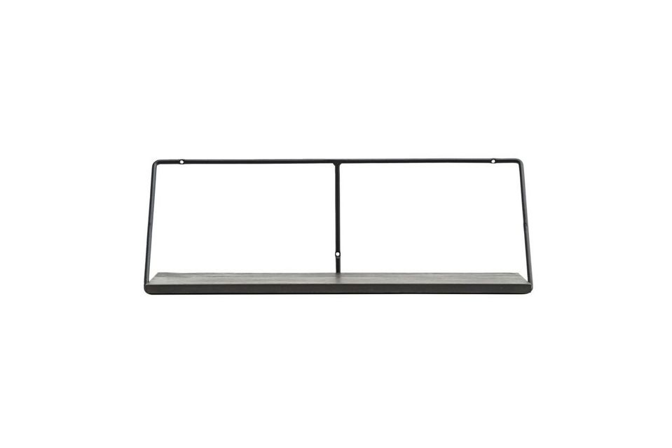 Mensola a muro in legno di mango nero Wired House Doctor