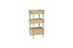 Miniatura Mensola in legno beige a 3 scomparti Stack 1