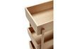 Miniatura Mensola in legno beige a 3 scomparti Stack 6