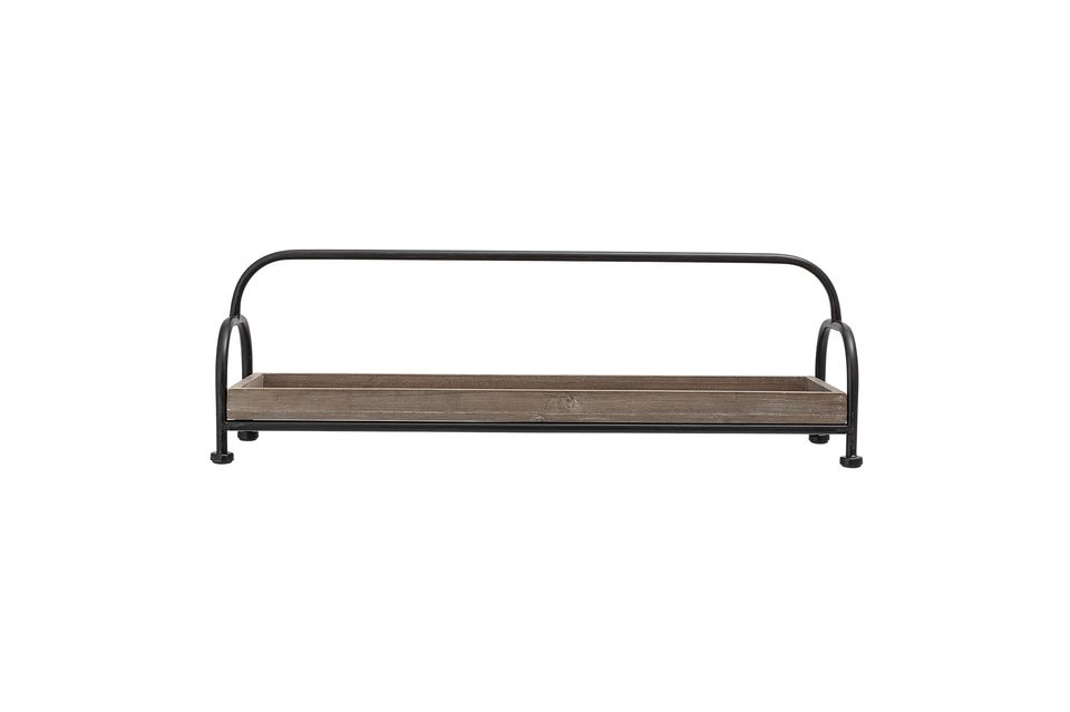 Con una lunghezza di 61 cm, il vassoio Méon offre un design rettangolare in legno di abete marrone