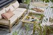 Miniatura Modulo divano angolare in bambù Korfu, destra 2