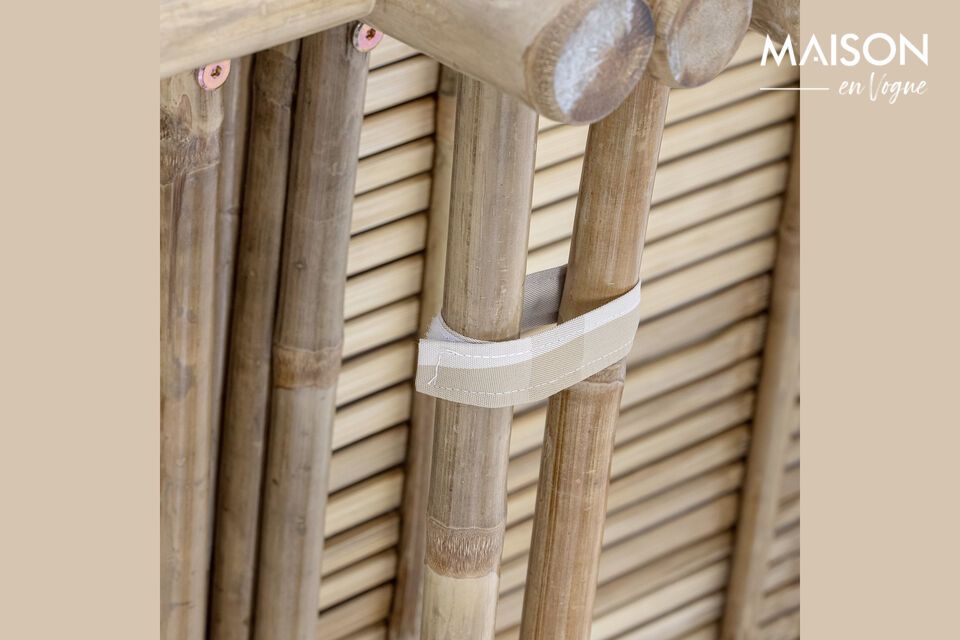 Modulo divano angolare in bambù Korfu, destra - 8
