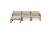 Miniatura Modulo divano angolo sinistro in bambù Korfu 7