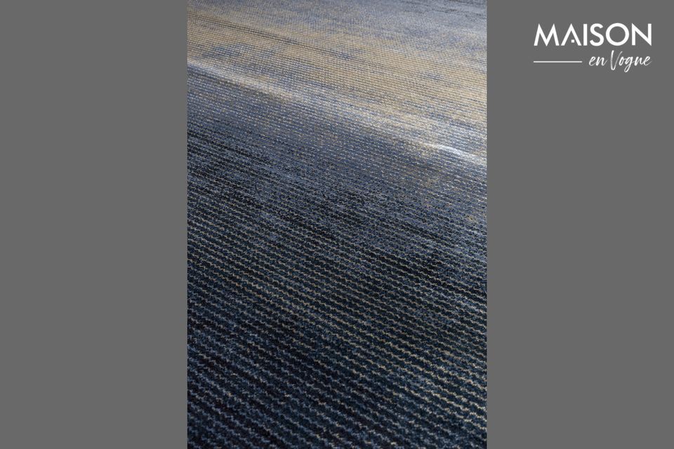 Obi Tappeto 170X240 Blu profondo - 6