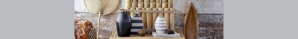 Materiali prima di tutto Oggetto decorativo in bambù Koko