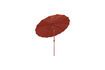 Miniatura Ombrellone in poliestere rosso Sunshine 5