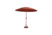Miniatura Ombrellone in poliestere rosso Sunshine 1
