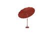 Miniatura Ombrellone in poliestere rosso Sunshine 7