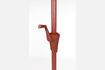 Miniatura Ombrellone in poliestere rosso Sunshine 9