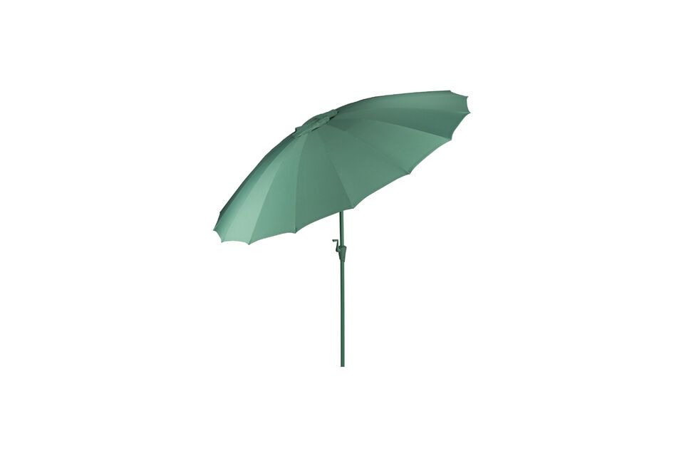 Cercate un posto all\'ombra per rilassarvi? L\'ombrellone Sunshine in poliestere verde