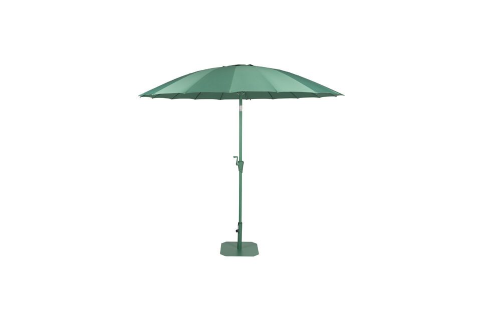 Ombrellone in poliestere verde Sunshine Zuiver
