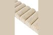 Miniatura Panca in tessuto beige Jethro 8