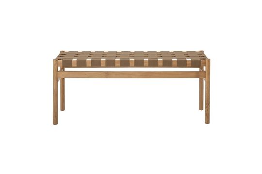 Panca marrone in rovere Roel