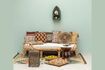 Miniatura Panca Origan in rattan beige 2