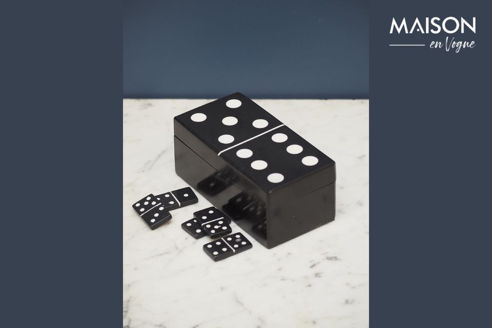 Payns scatola di domino nera Chehoma