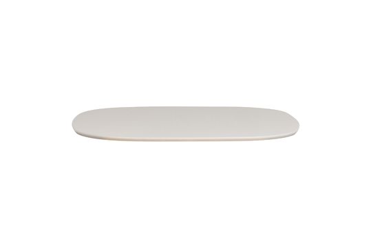 Piano del tavolo 130x130 in legno di frassino bianco sporco Tablo
