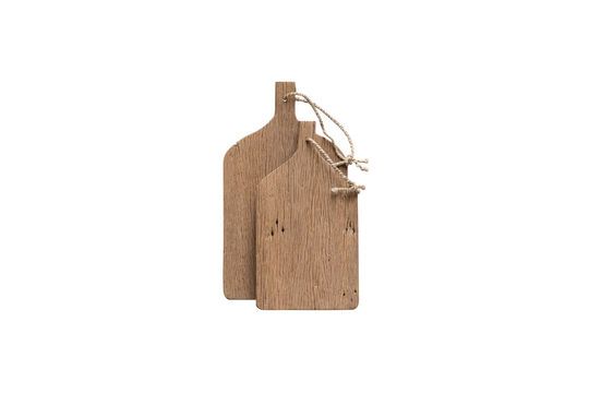 Piano in legno rustico color taupe