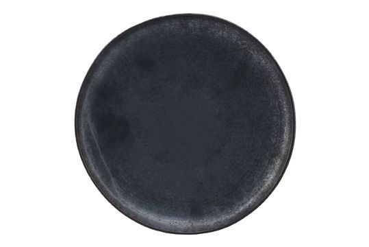 Piastra in ceramica nero-marrone Pion