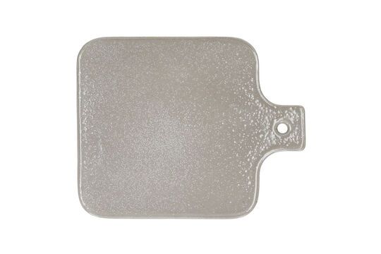 Piatto da portata in gres Spiro beige