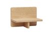 Miniatura Piccola mensola in legno beige Less 1