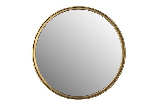 Piccolo specchio in ferro Matz in bronzo